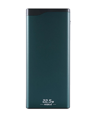 پاوربانک (PD و فست شارژ) Hiska 22.5W 20000mAh مدل QI-212PD - سبز