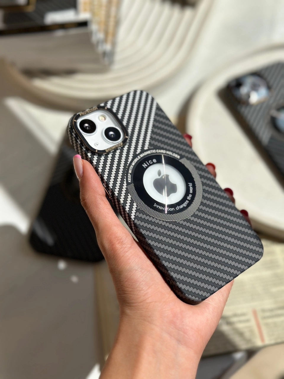 قاب Carbon Shockproof