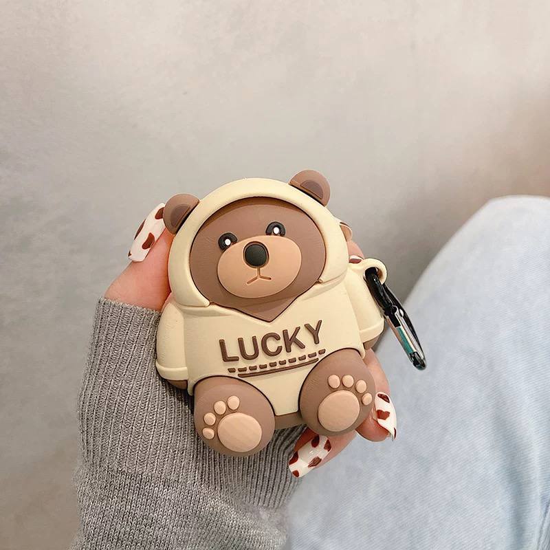 کاور ایرپاد خرس هودی Lucky