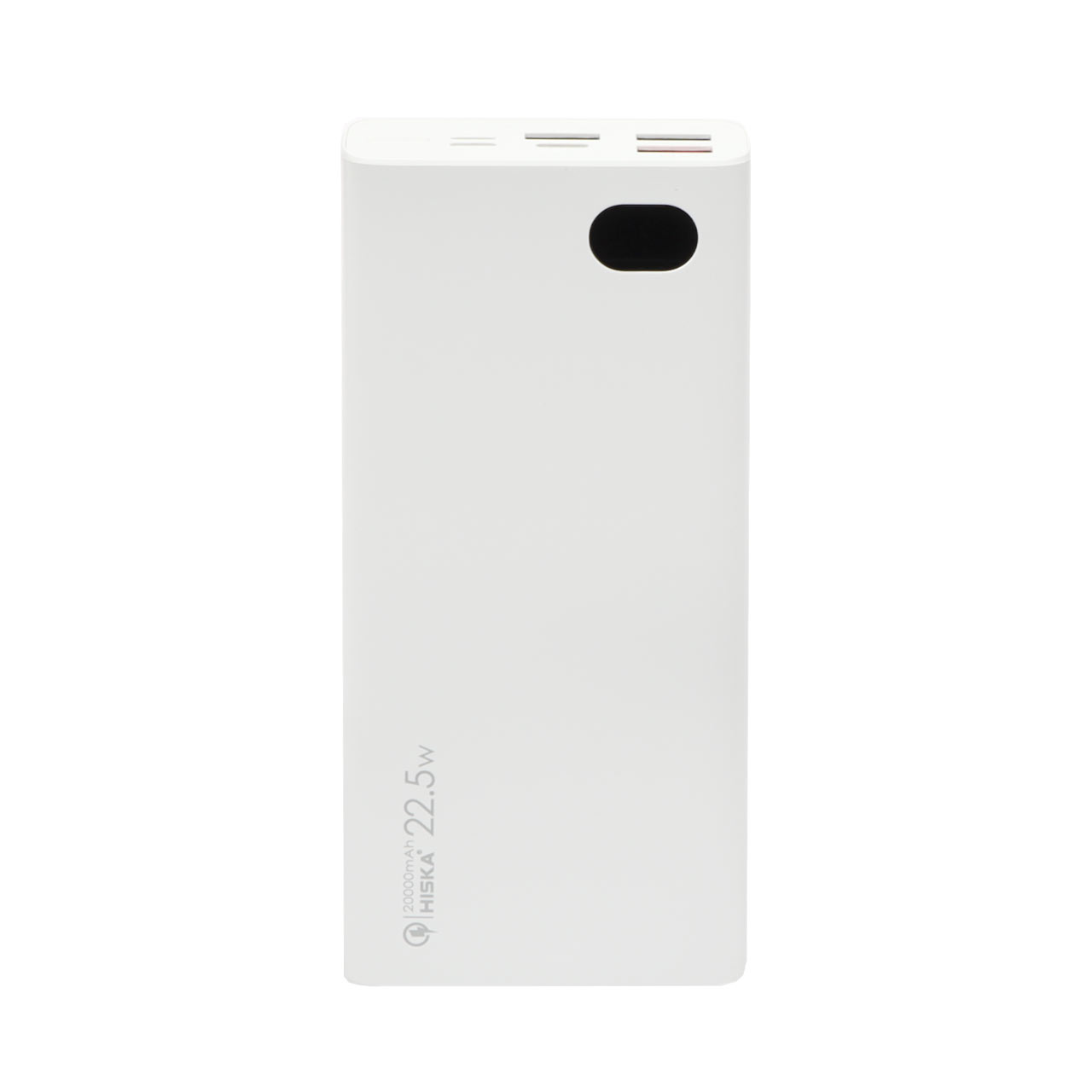 پاوربانک (PD و فست شارژ) Hiska 22.5W 20000mAh مدل QI-216PD - سفید